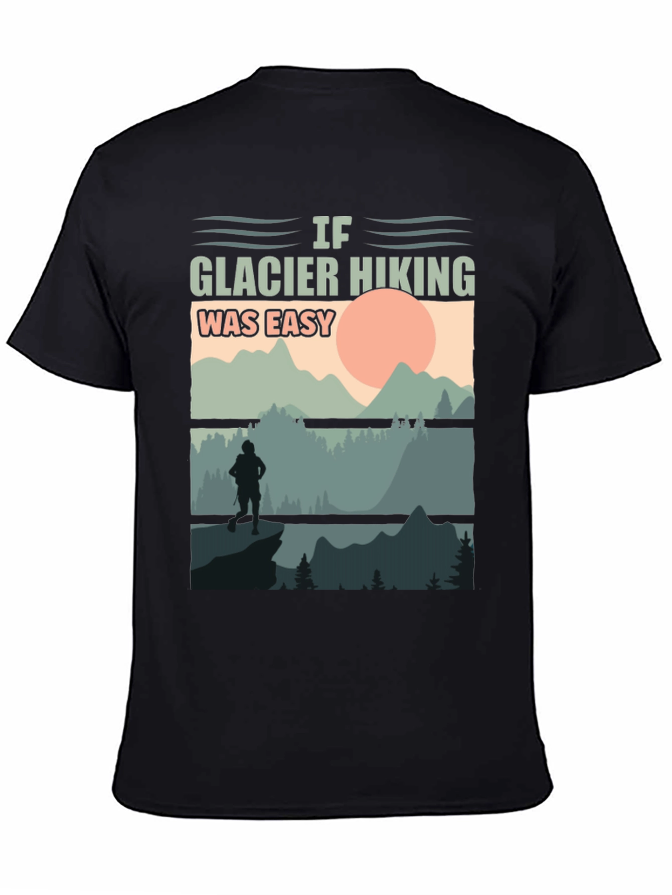 Glacier Hiking Graphic Tee - Adventure Ready