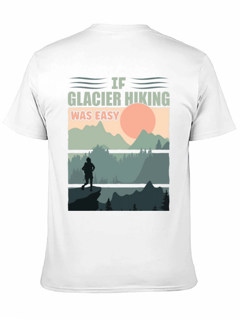 Glacier Hiking Graphic Tee - Adventure Ready