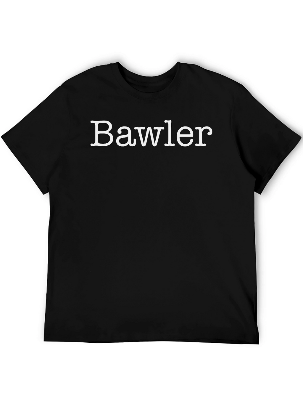 Bawler Graphic T-Shirt - Classic Black Tee