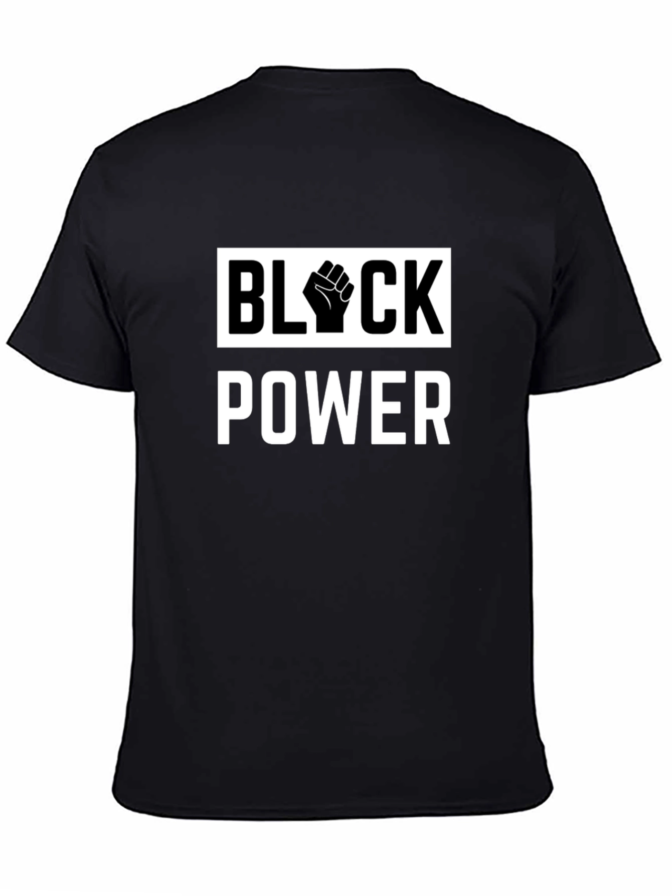 Black Power Fist T-Shirt - Bold Statement Tee