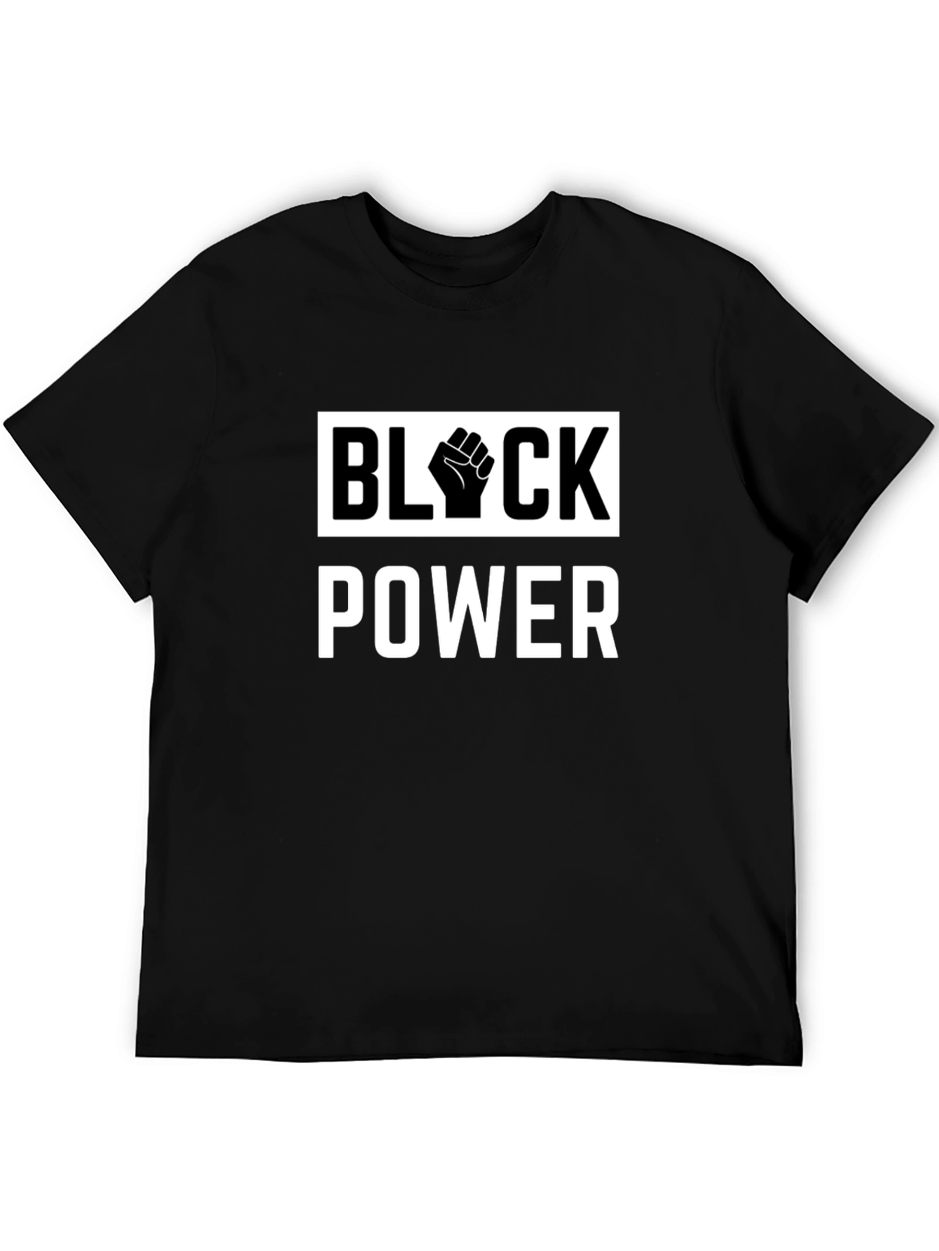 Black Power Fist T-Shirt - Bold Statement Tee