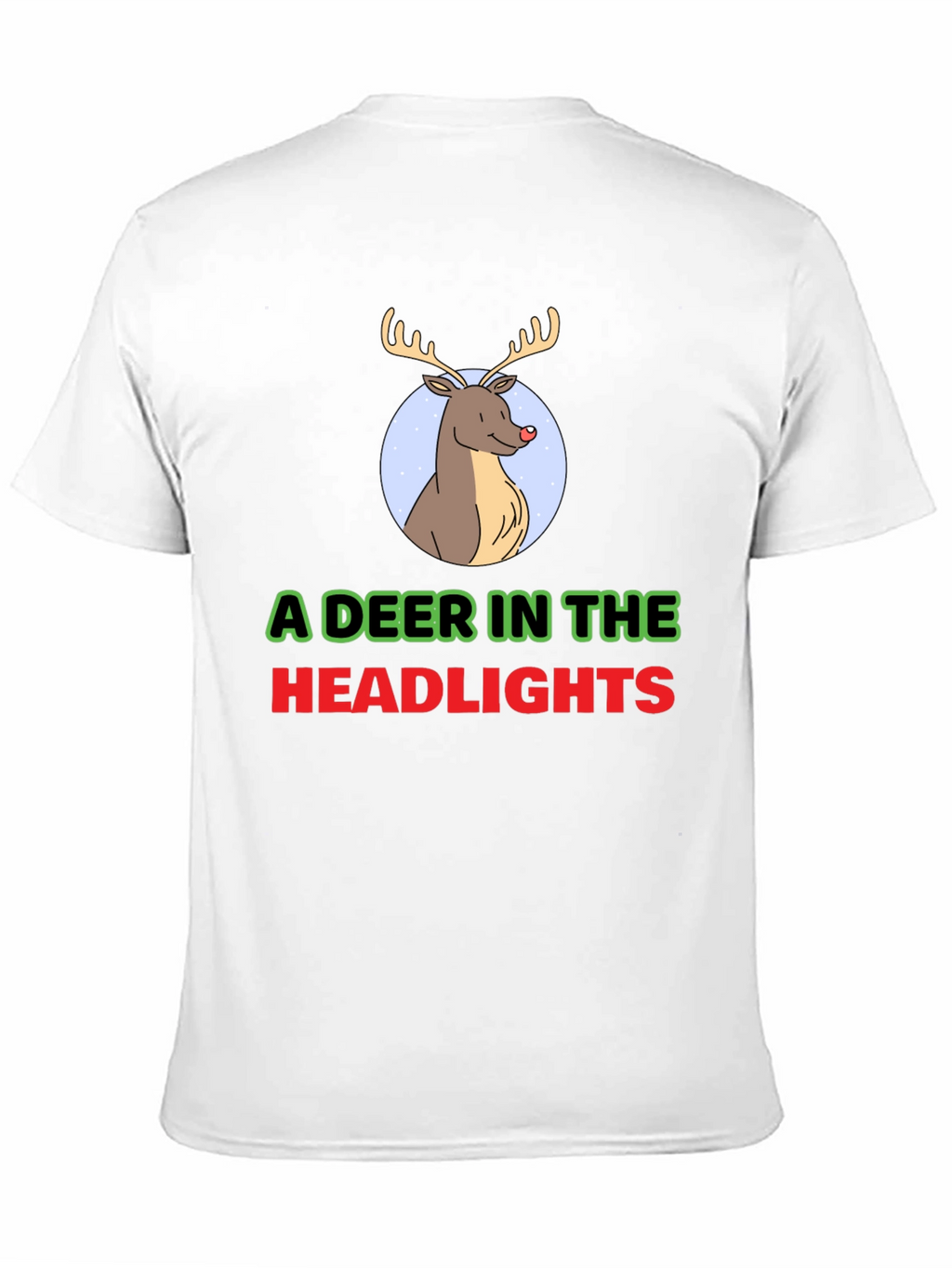 A Deer In The Headlights Graphic T-Shirt