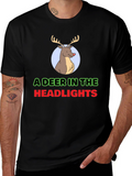 A Deer In The Headlights Graphic T-Shirt