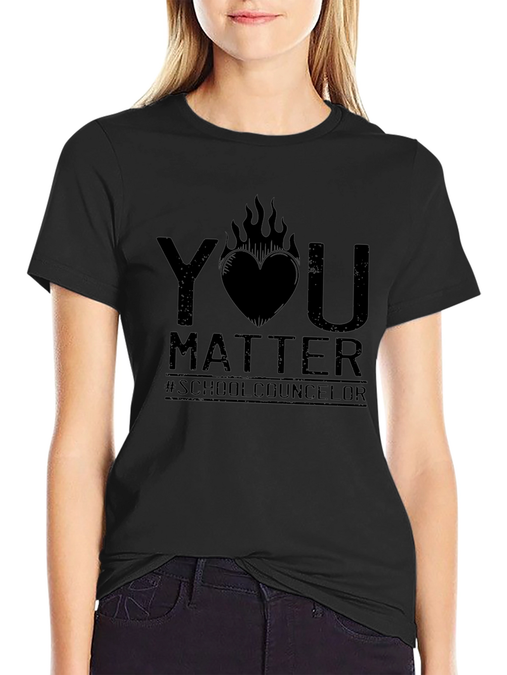 You Matter School Counselor Graphic Tee