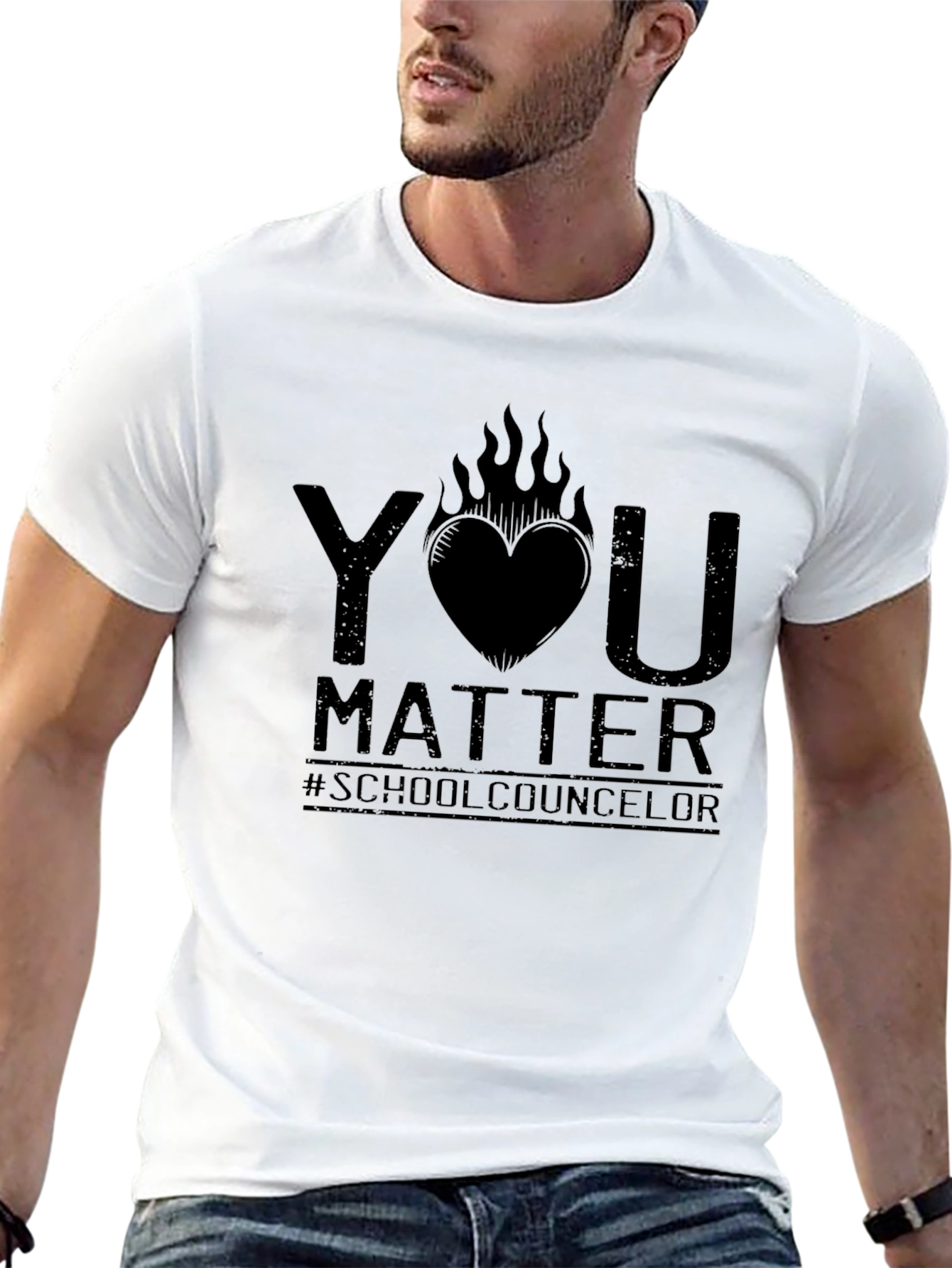 You Matter School Counselor Graphic Tee