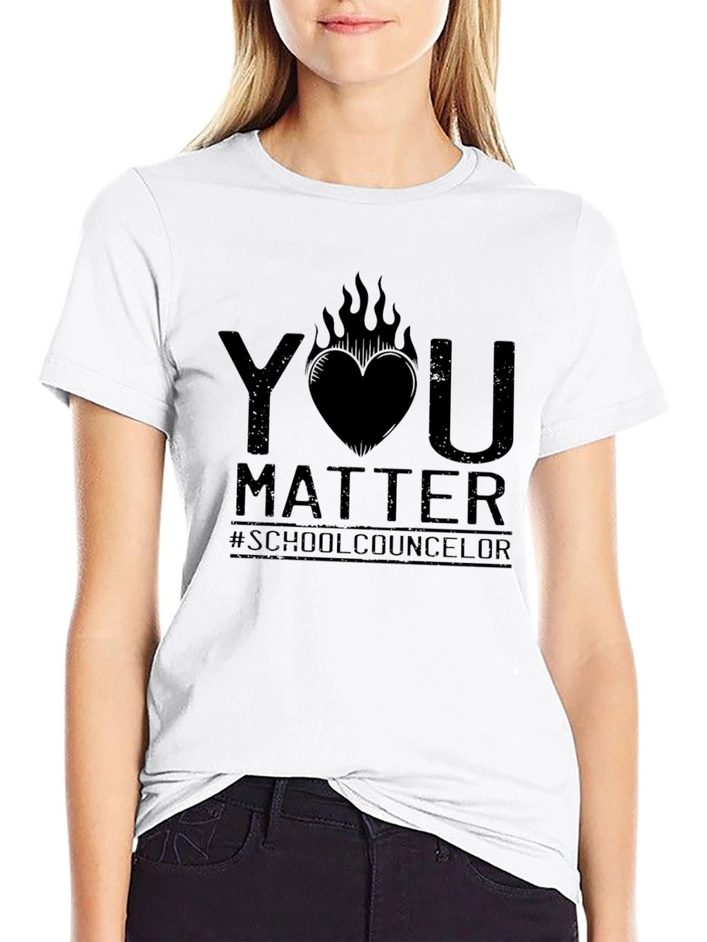 You Matter School Counselor Graphic Tee