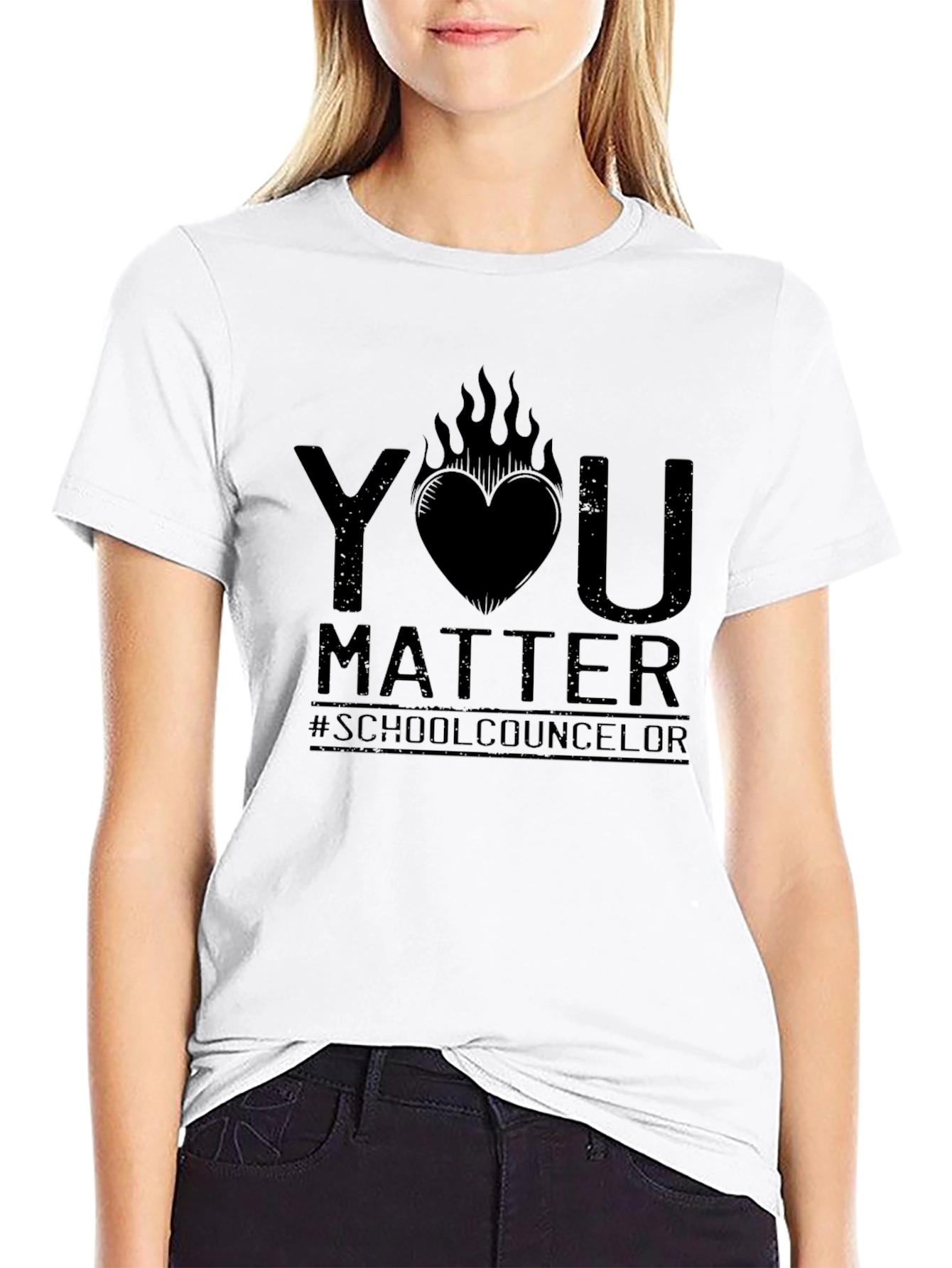 You Matter School Counselor Graphic Tee