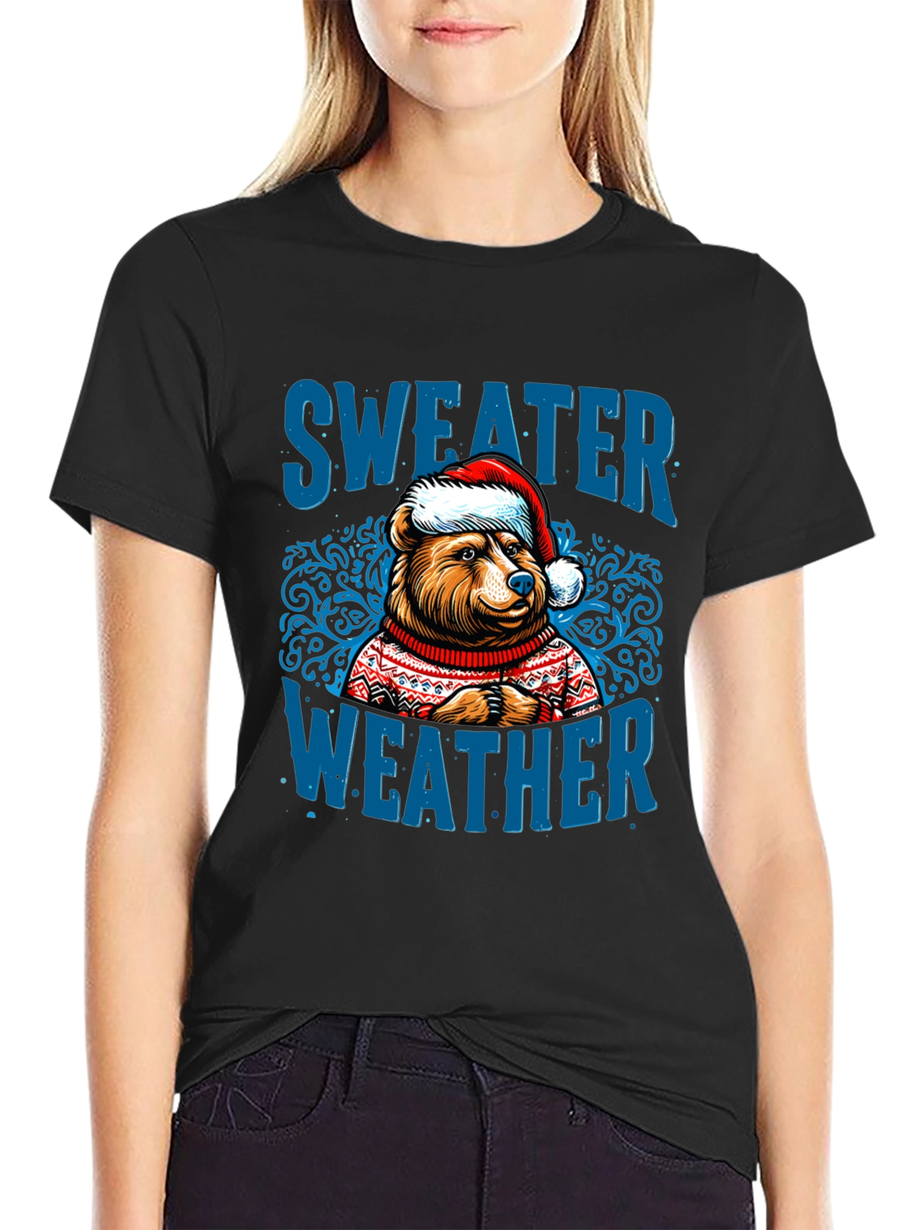 Sweater Weather Bear T-Shirt