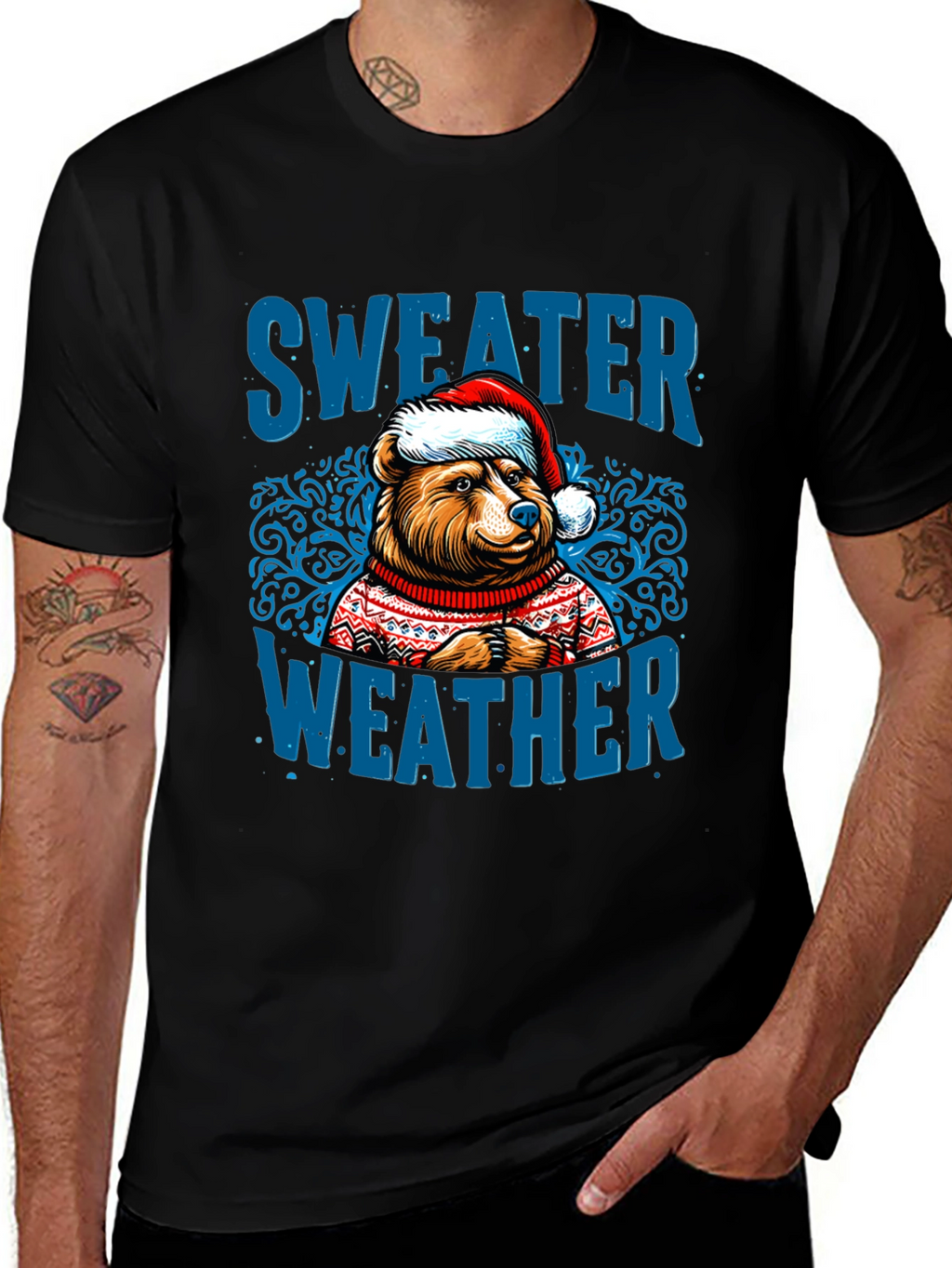 Sweater Weather Bear T-Shirt