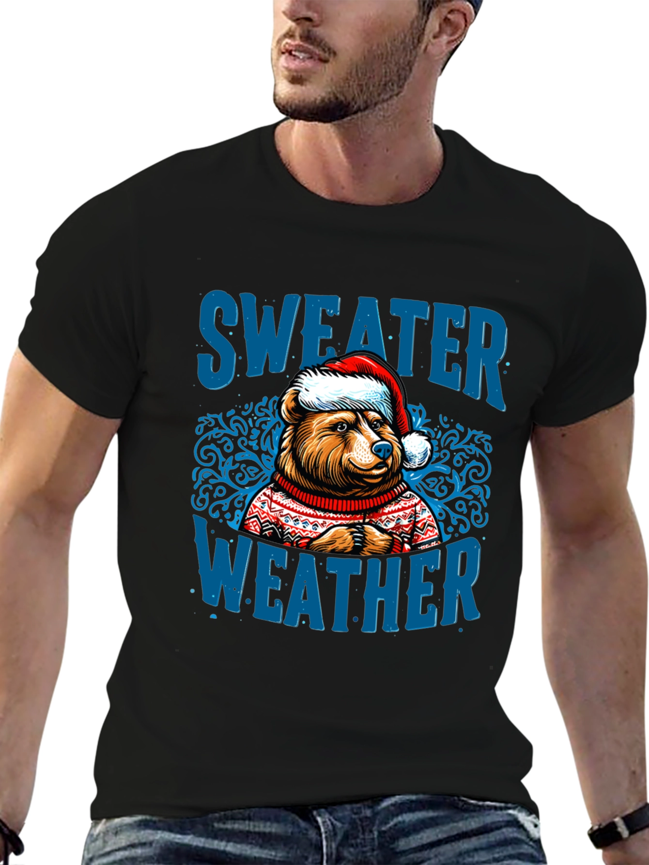 Sweater Weather Bear T-Shirt