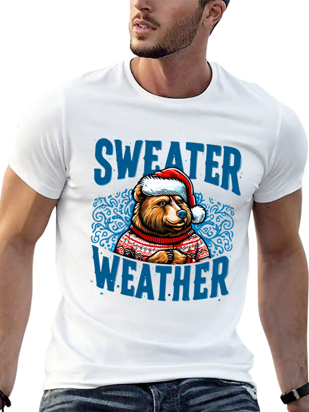 Sweater Weather Bear T-Shirt