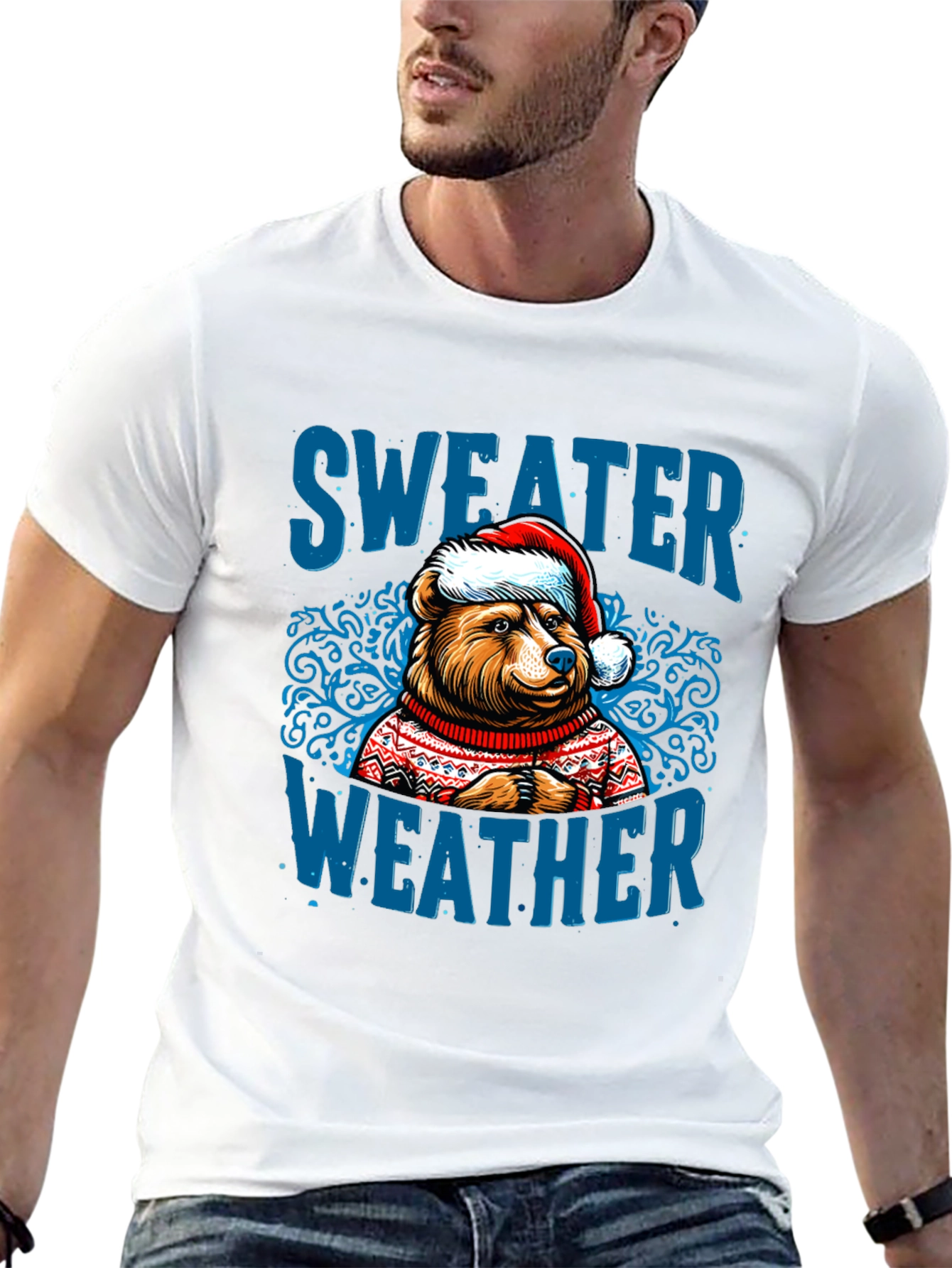 Sweater Weather Bear T-Shirt