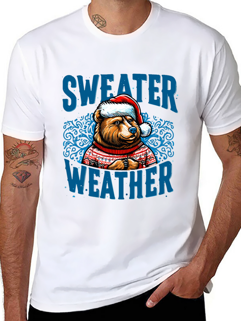 Sweater Weather Bear T-Shirt