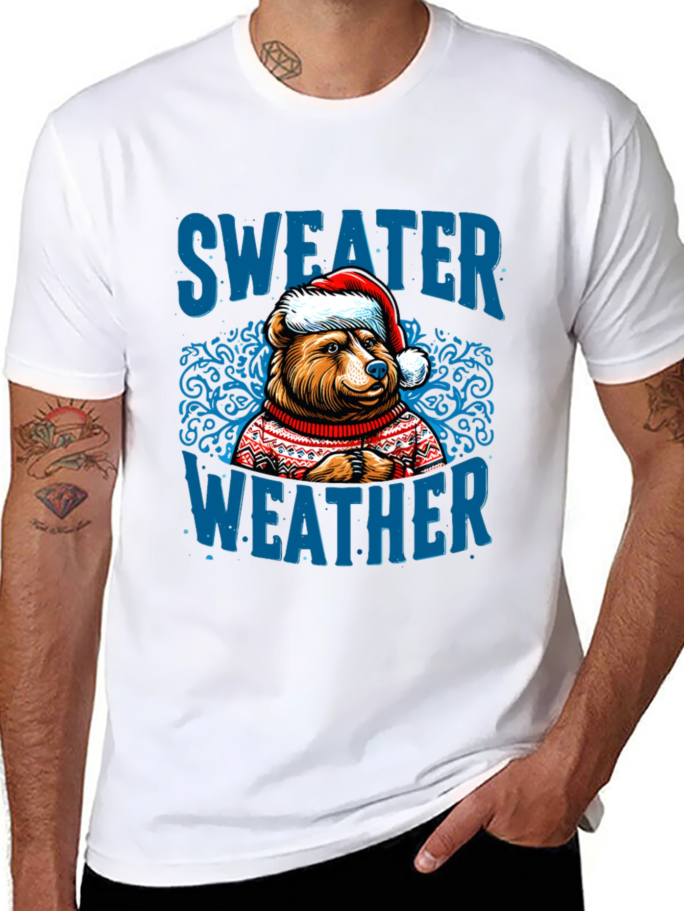 Sweater Weather Bear T-Shirt