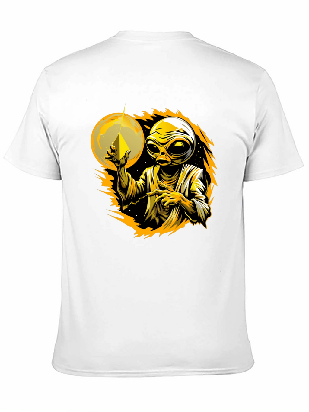 Alien Graphic Tee - Cosmic Design