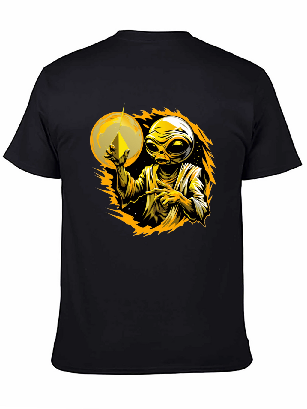 Alien Graphic Tee - Cosmic Design