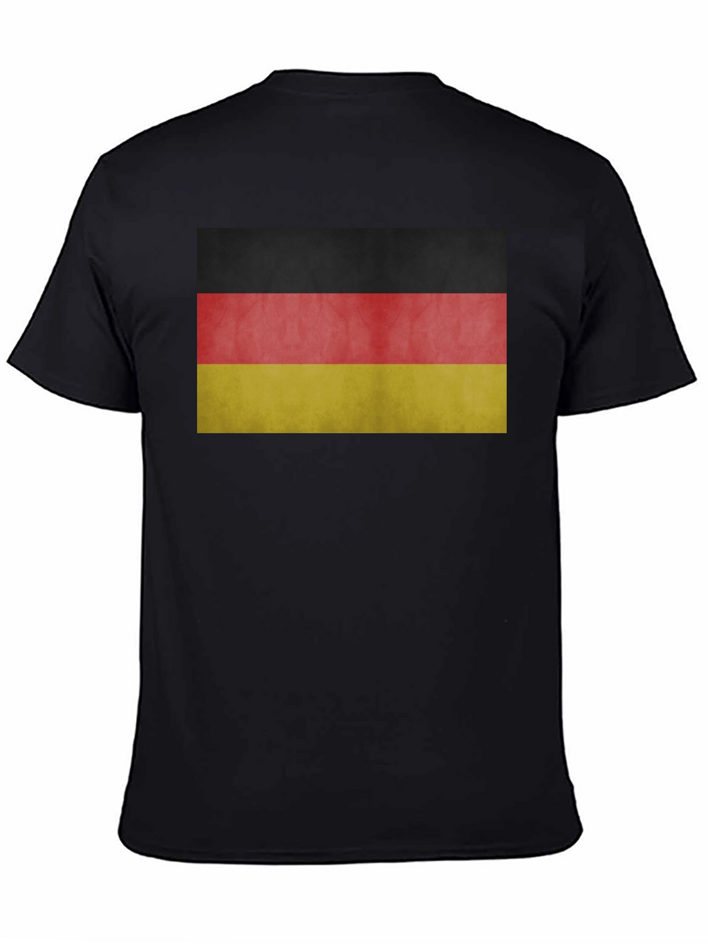 Germany Flag T-Shirt - Black Cotton Tee