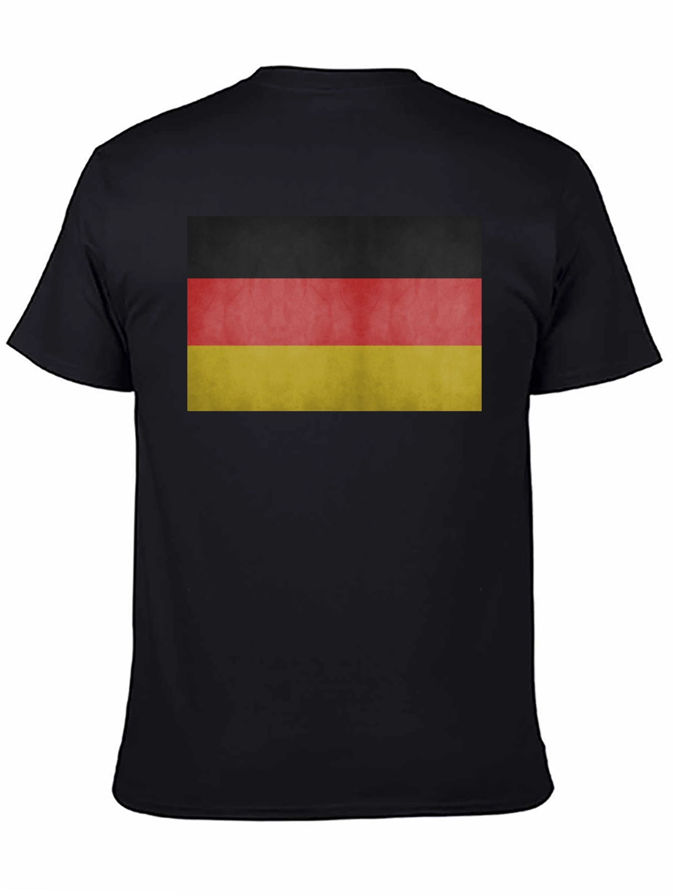 Germany Flag T-Shirt - Black Cotton Tee