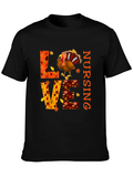 Love Nursing Thanksgiving Turkey T-Shirt