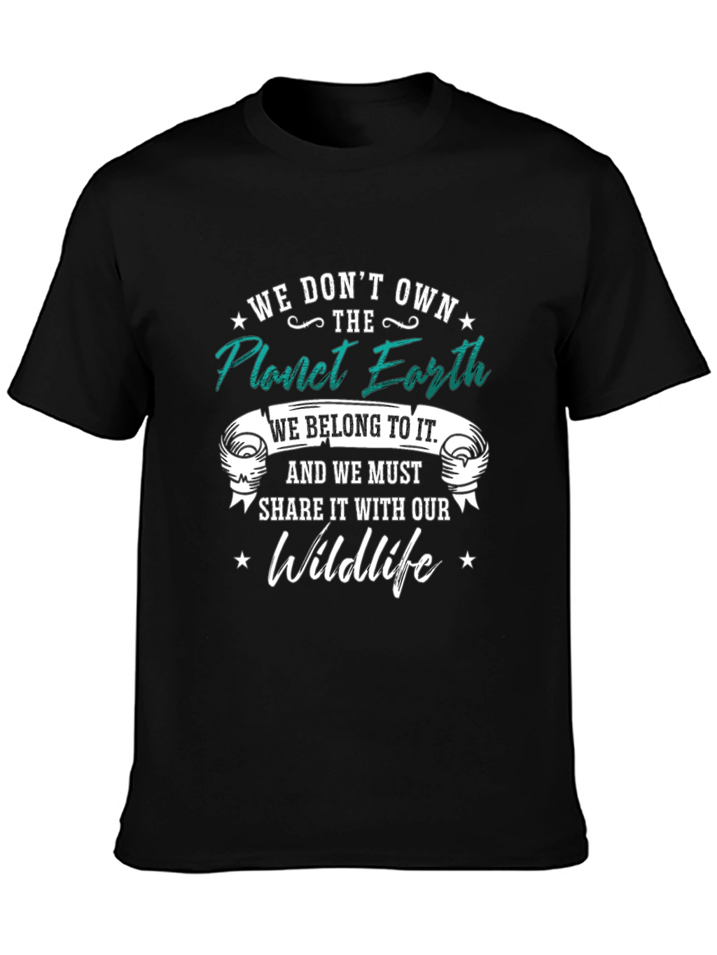 Planet Earth Wildlife T-Shirt - Conservation Tee