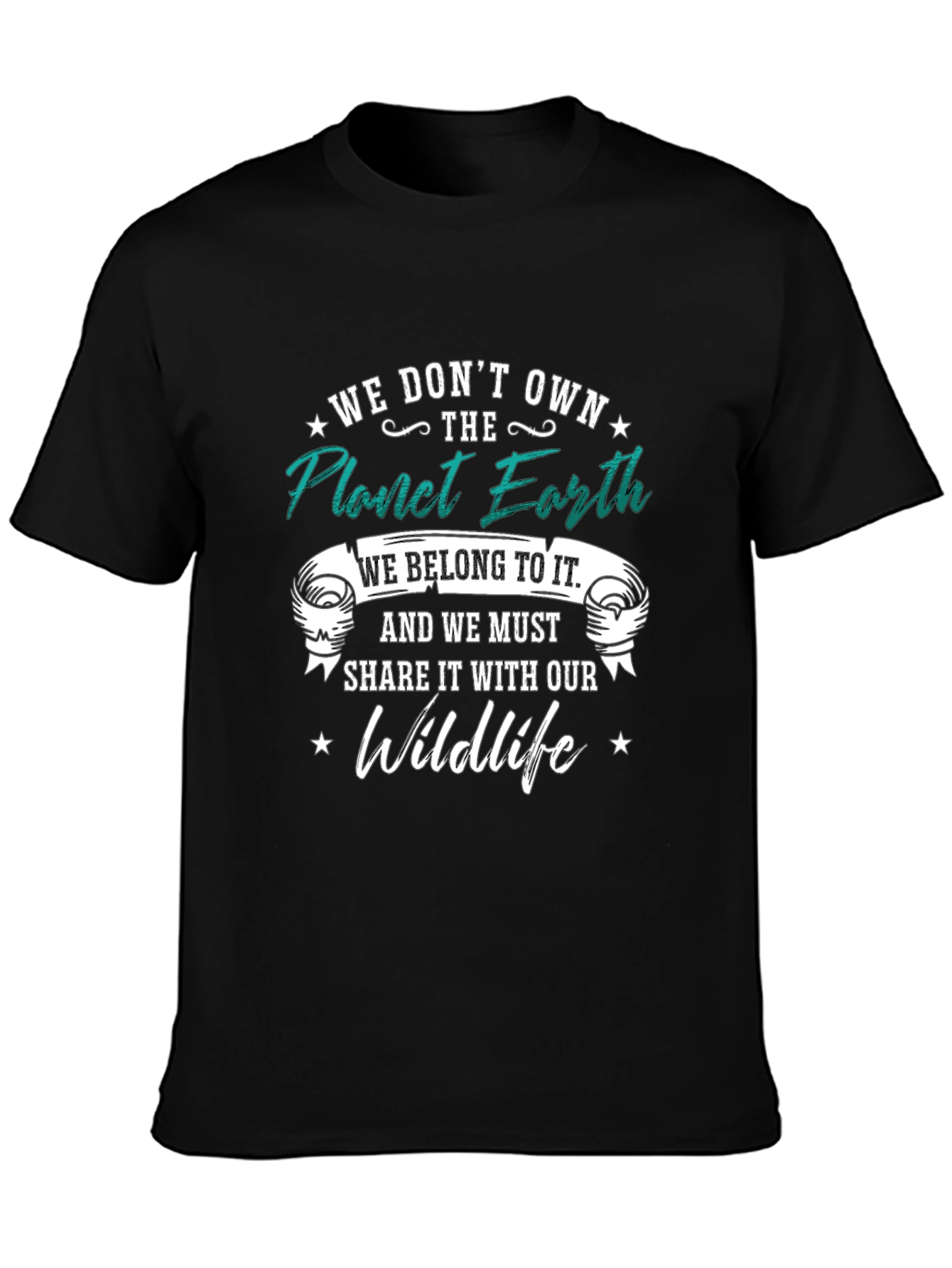 Planet Earth Wildlife T-Shirt - Conservation Tee