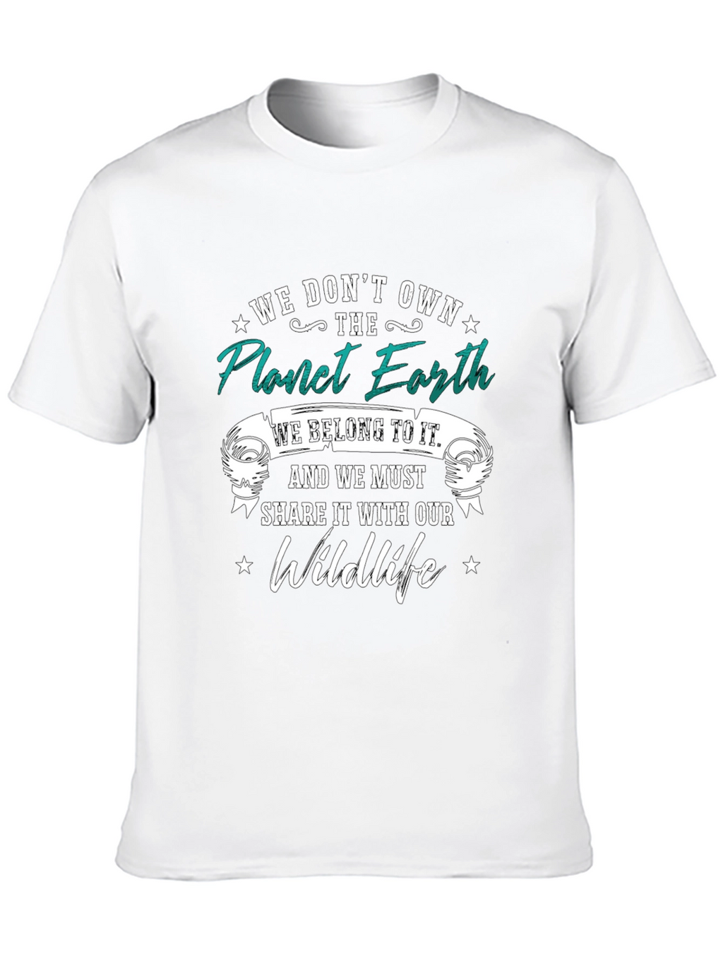 Planet Earth Wildlife T-Shirt - Conservation Tee