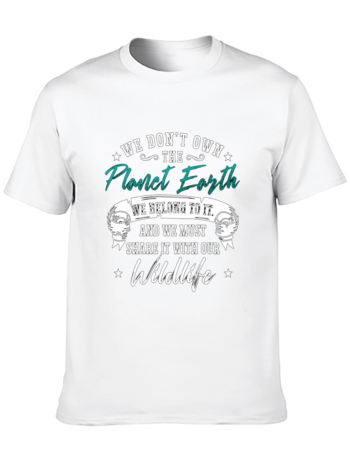 Planet Earth Wildlife T-Shirt - Conservation Tee