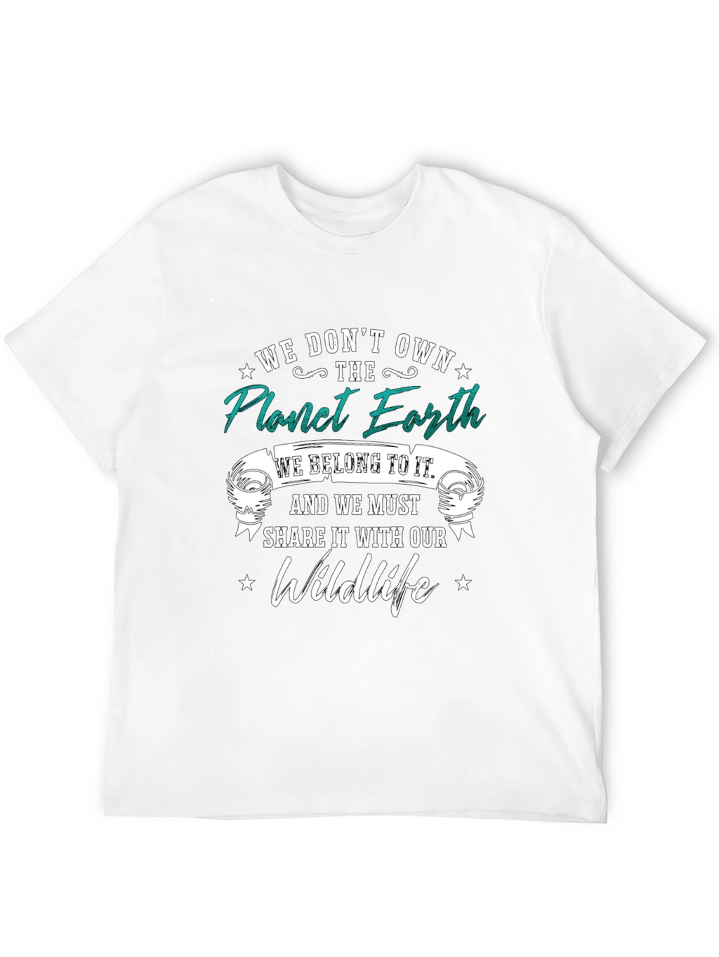 Planet Earth Wildlife T-Shirt - Conservation Tee