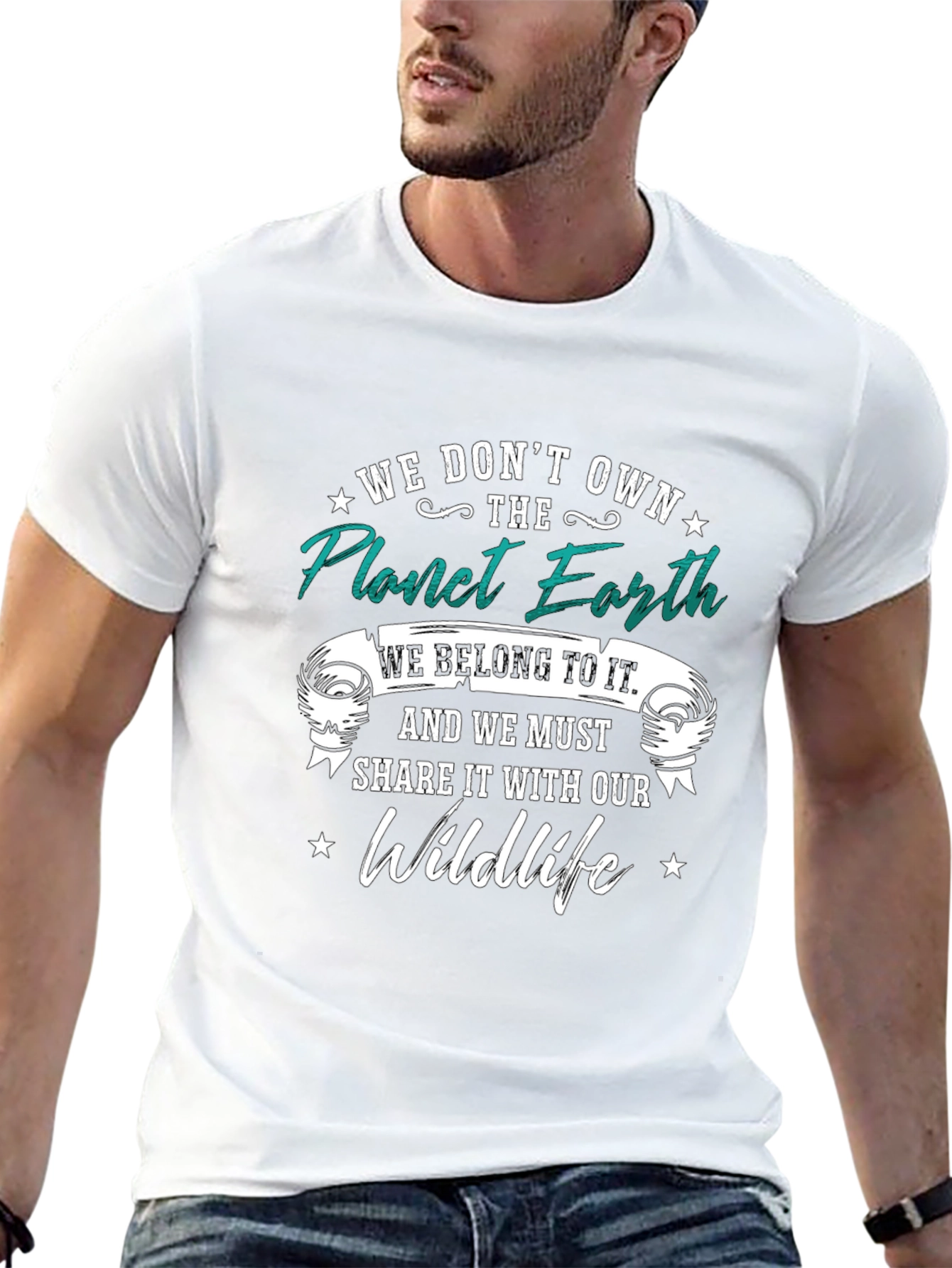 Planet Earth Wildlife T-Shirt - Conservation Tee