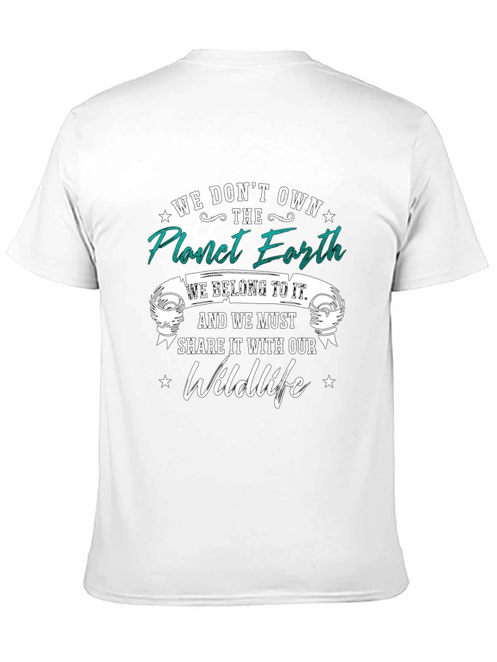 Planet Earth Wildlife T-Shirt - Conservation Tee