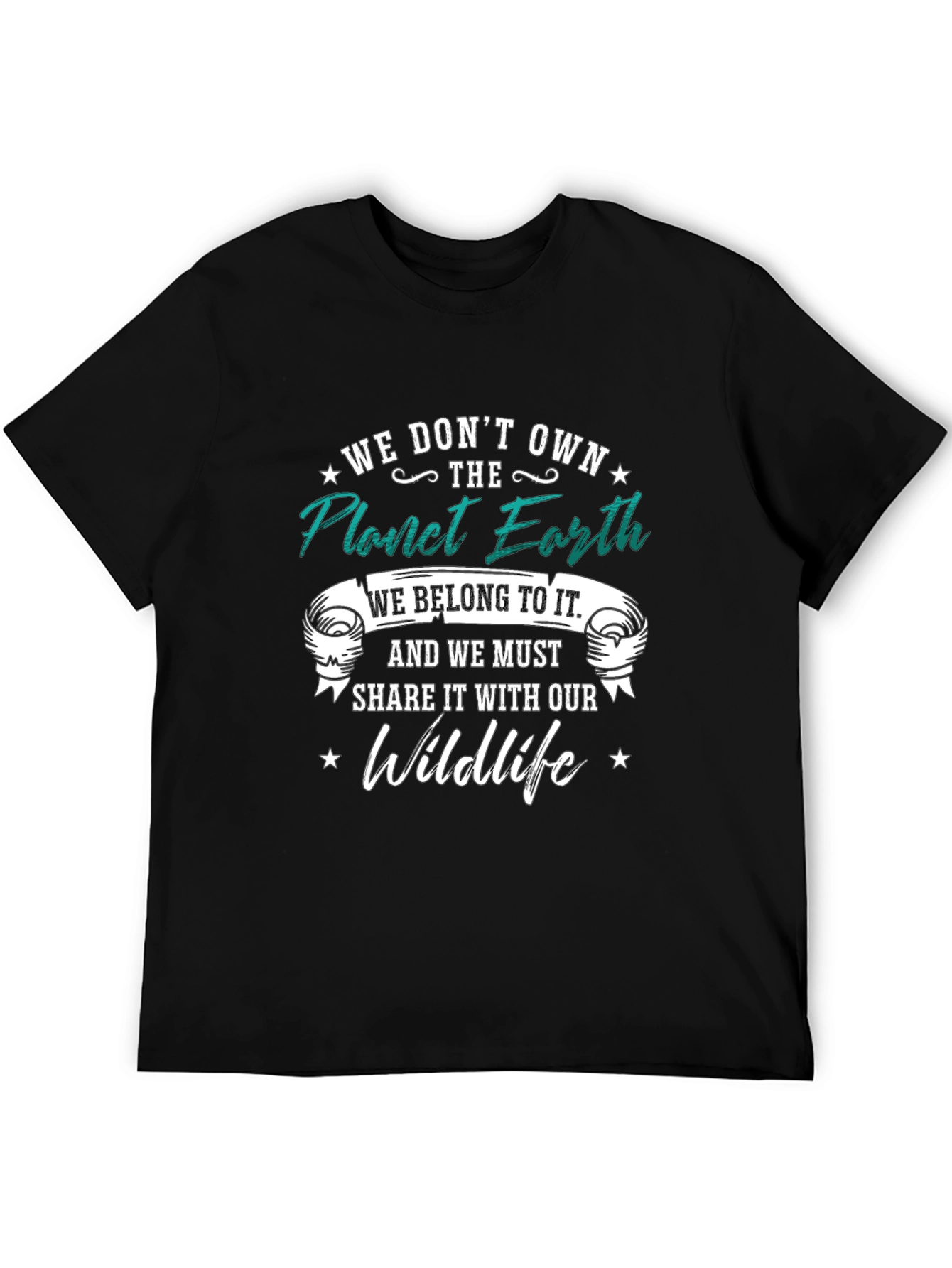 Planet Earth Wildlife T-Shirt - Conservation Tee