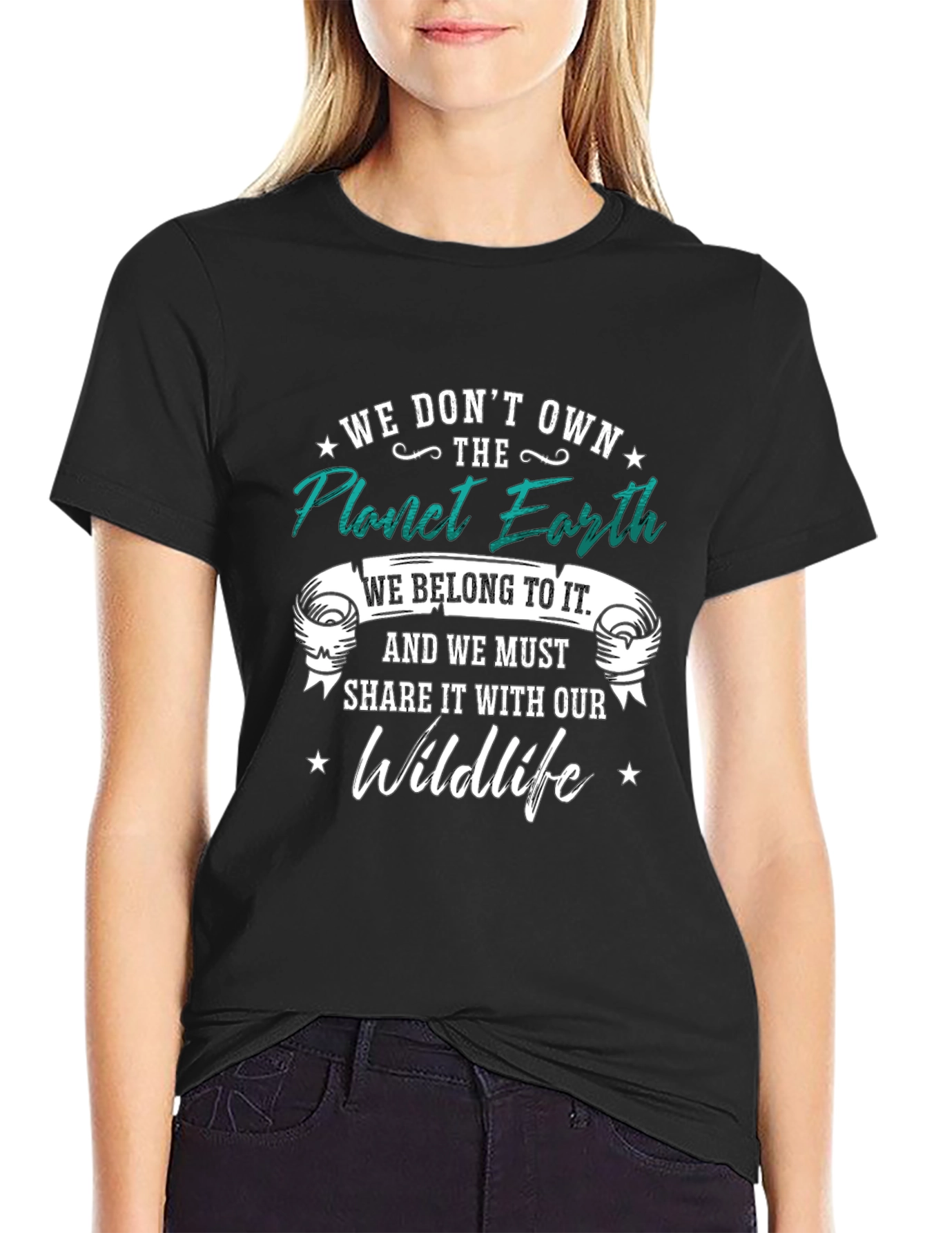 Planet Earth Wildlife T-Shirt - Conservation Tee
