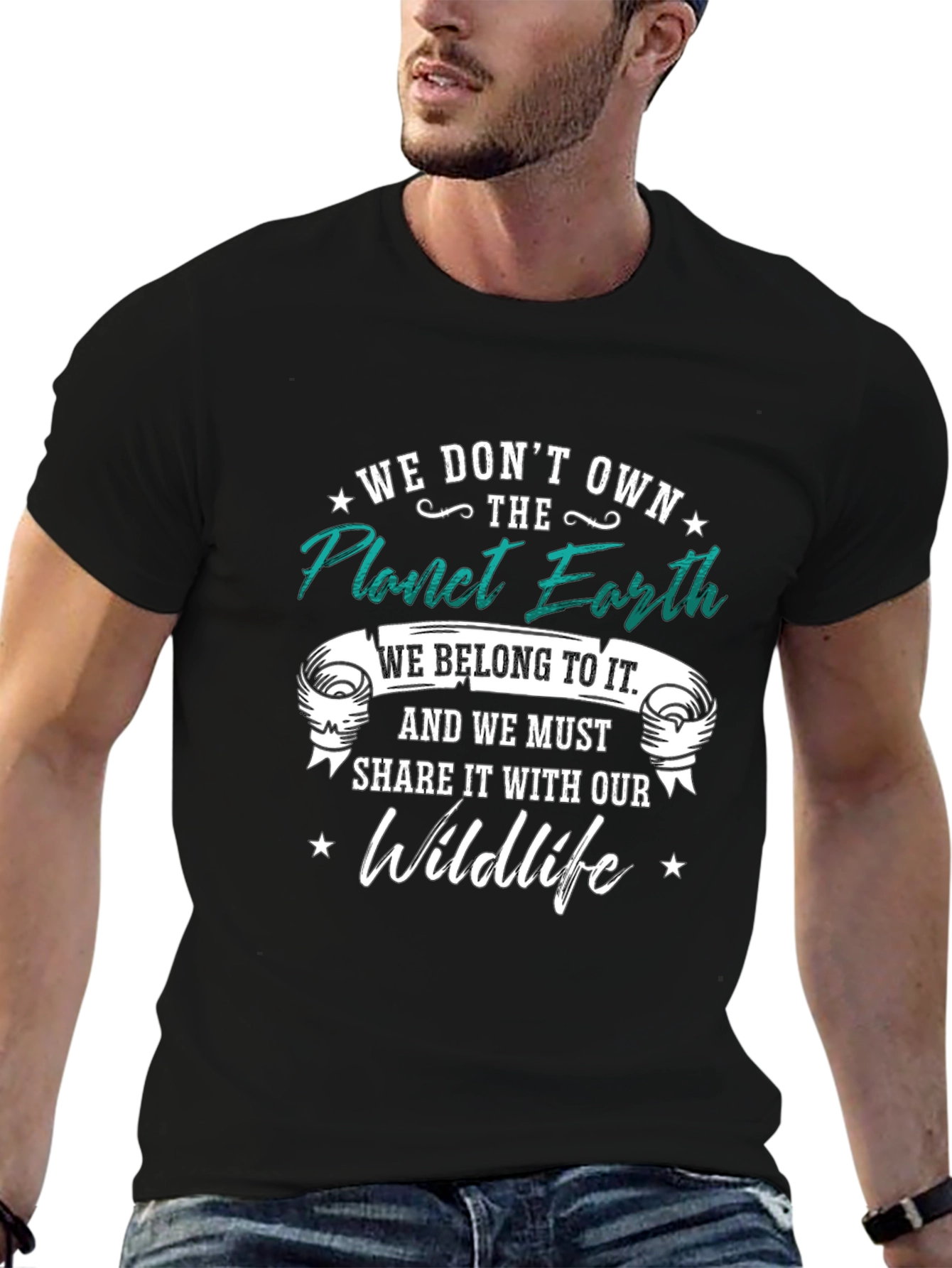 Planet Earth Wildlife T-Shirt - Conservation Tee