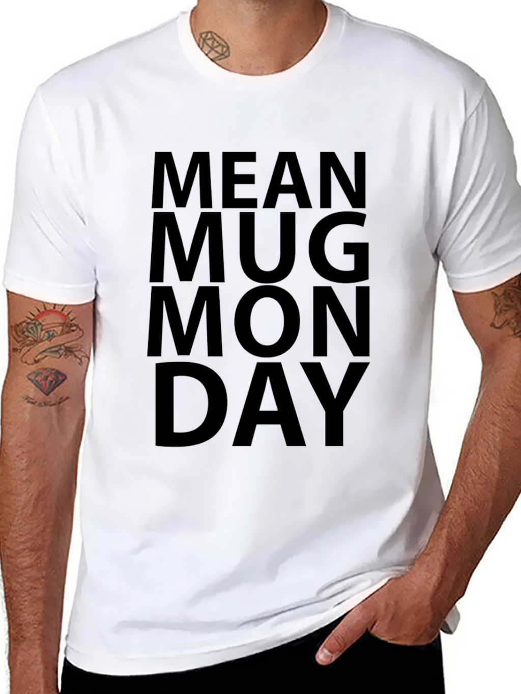 Mean Mug Monday Graphic T-Shirt