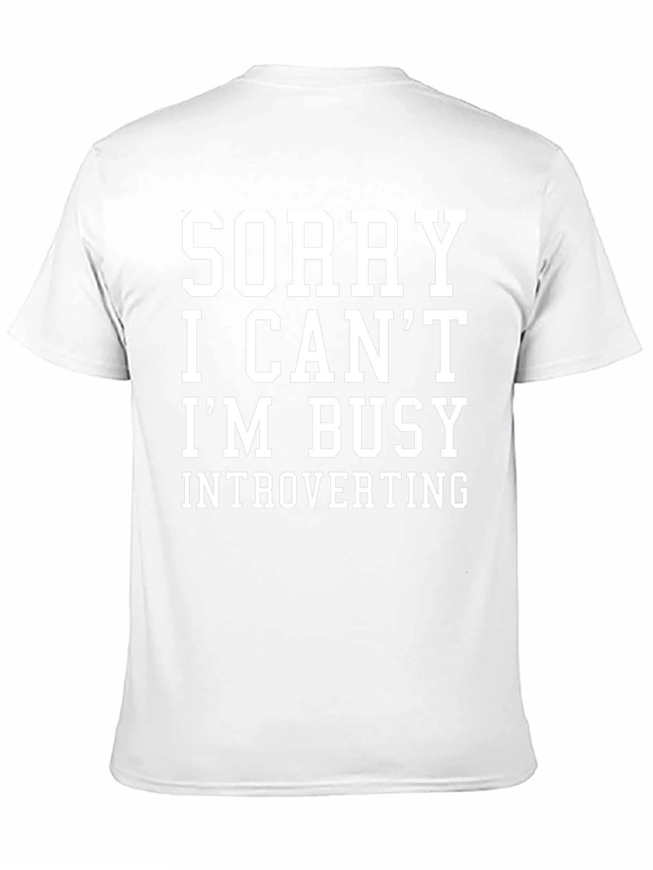 Introverting Graphic Tee - Sorry I Cant