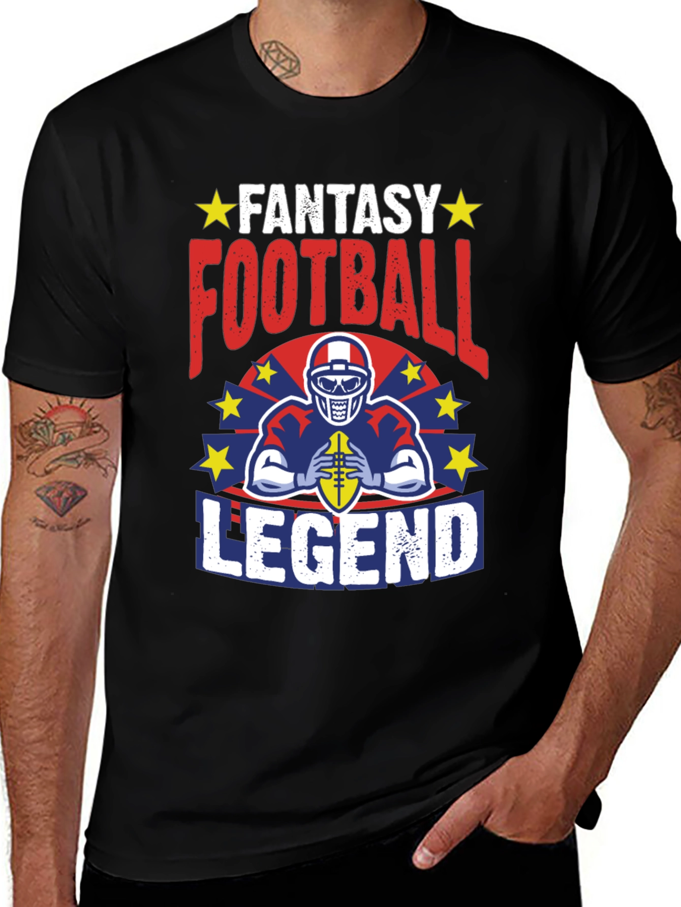 Fantasy Football Legend Graphic T-Shirt