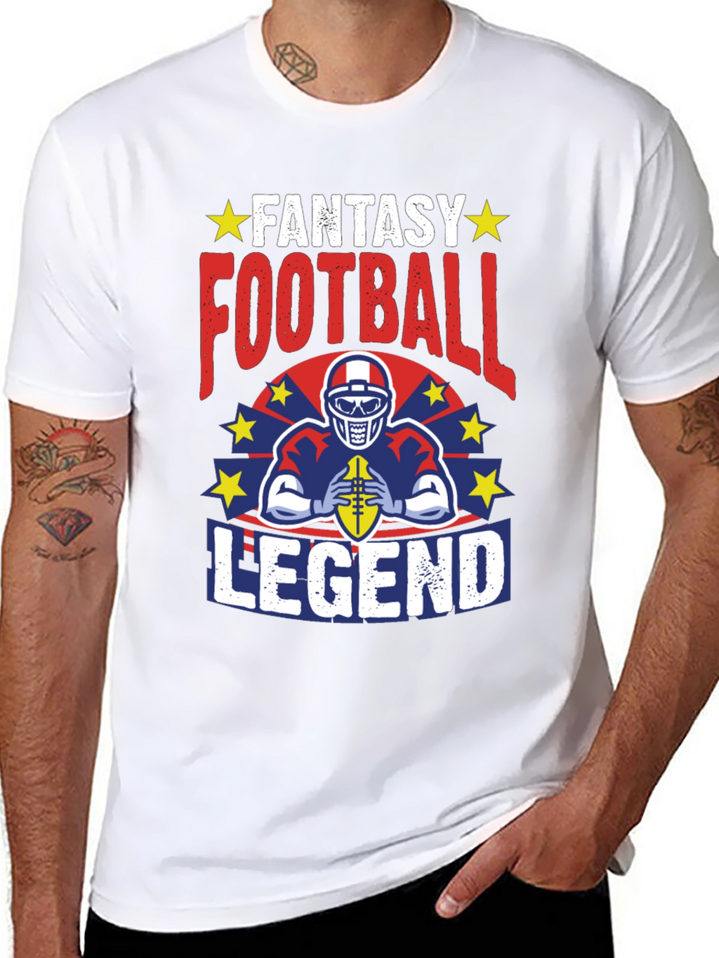 Fantasy Football Legend Graphic T-Shirt