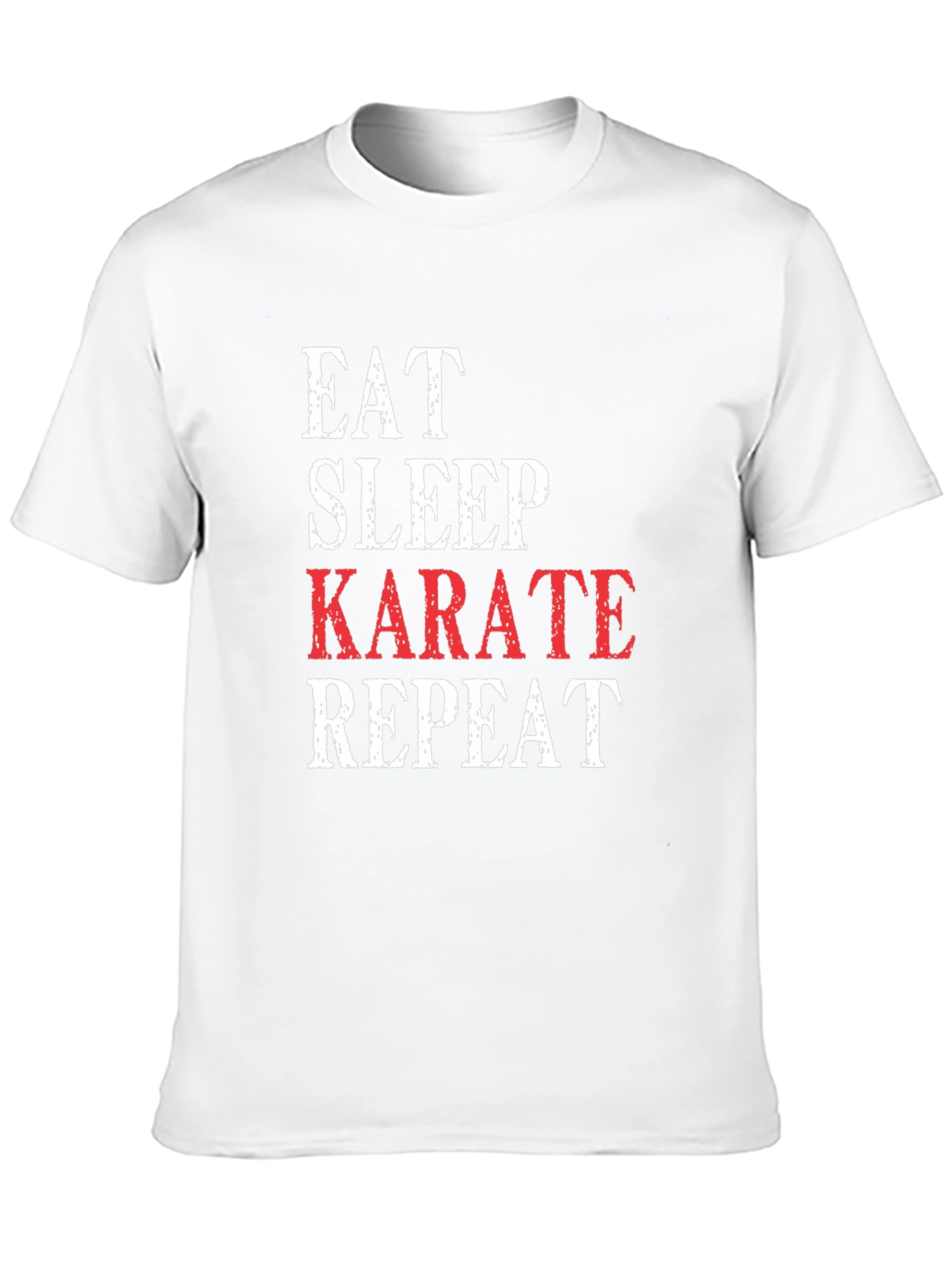Eat Sleep Karate Repeat Graphic Tee