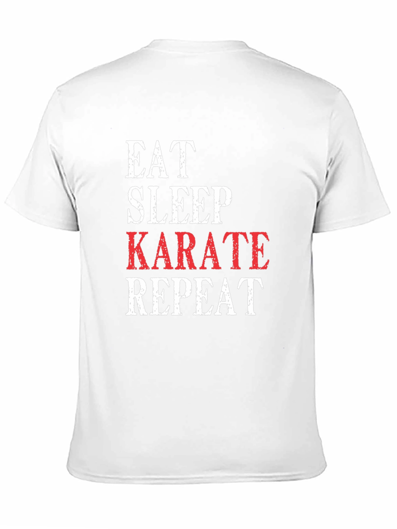 Eat Sleep Karate Repeat Graphic Tee