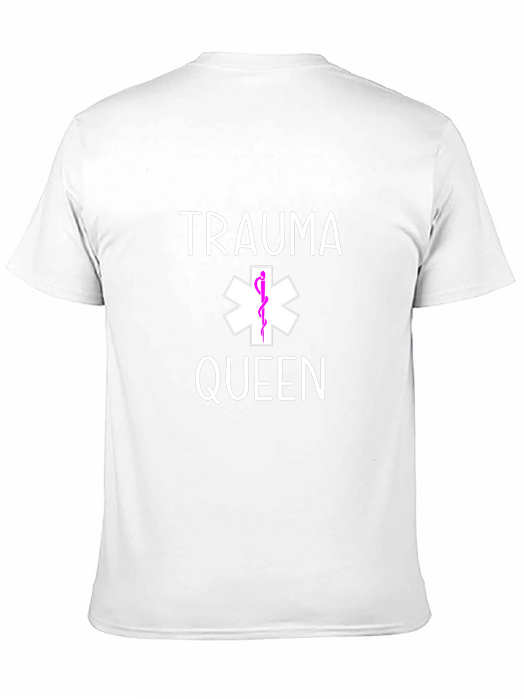 Trauma Queen Graphic Tee - Medical Humor T-Shirt