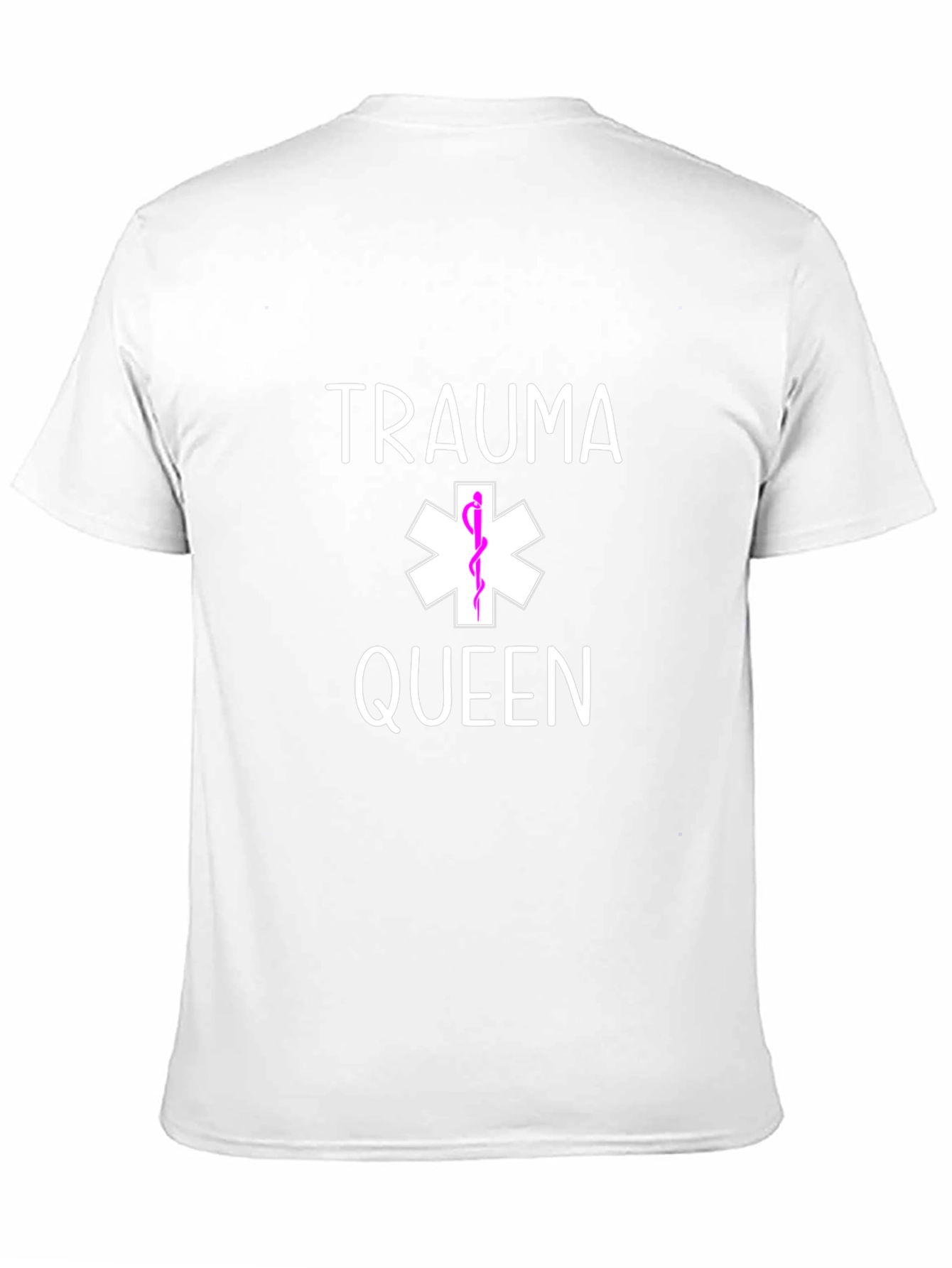 Trauma Queen Graphic Tee - Medical Humor T-Shirt