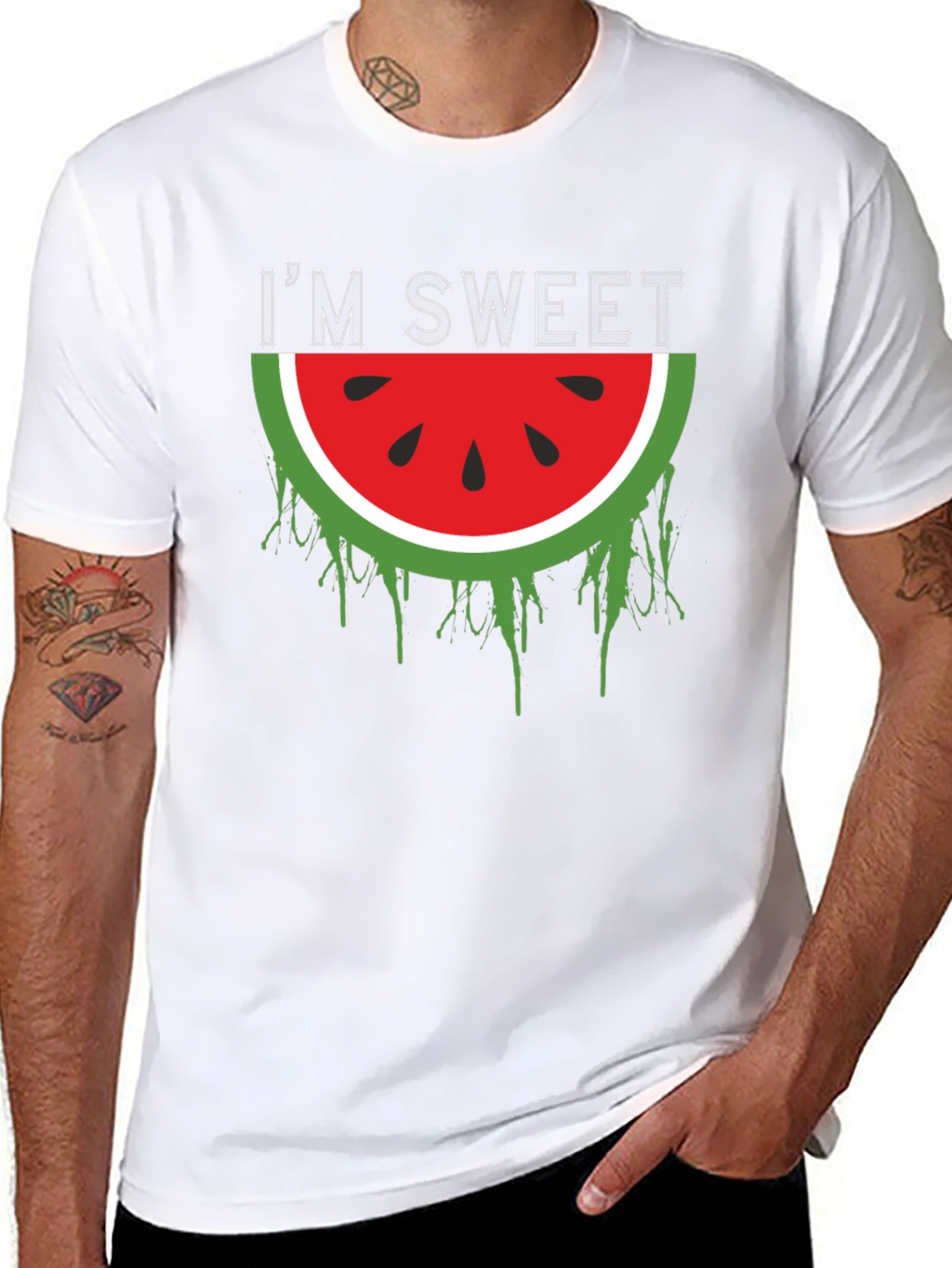 Im Sweet Watermelon Graphic Tee