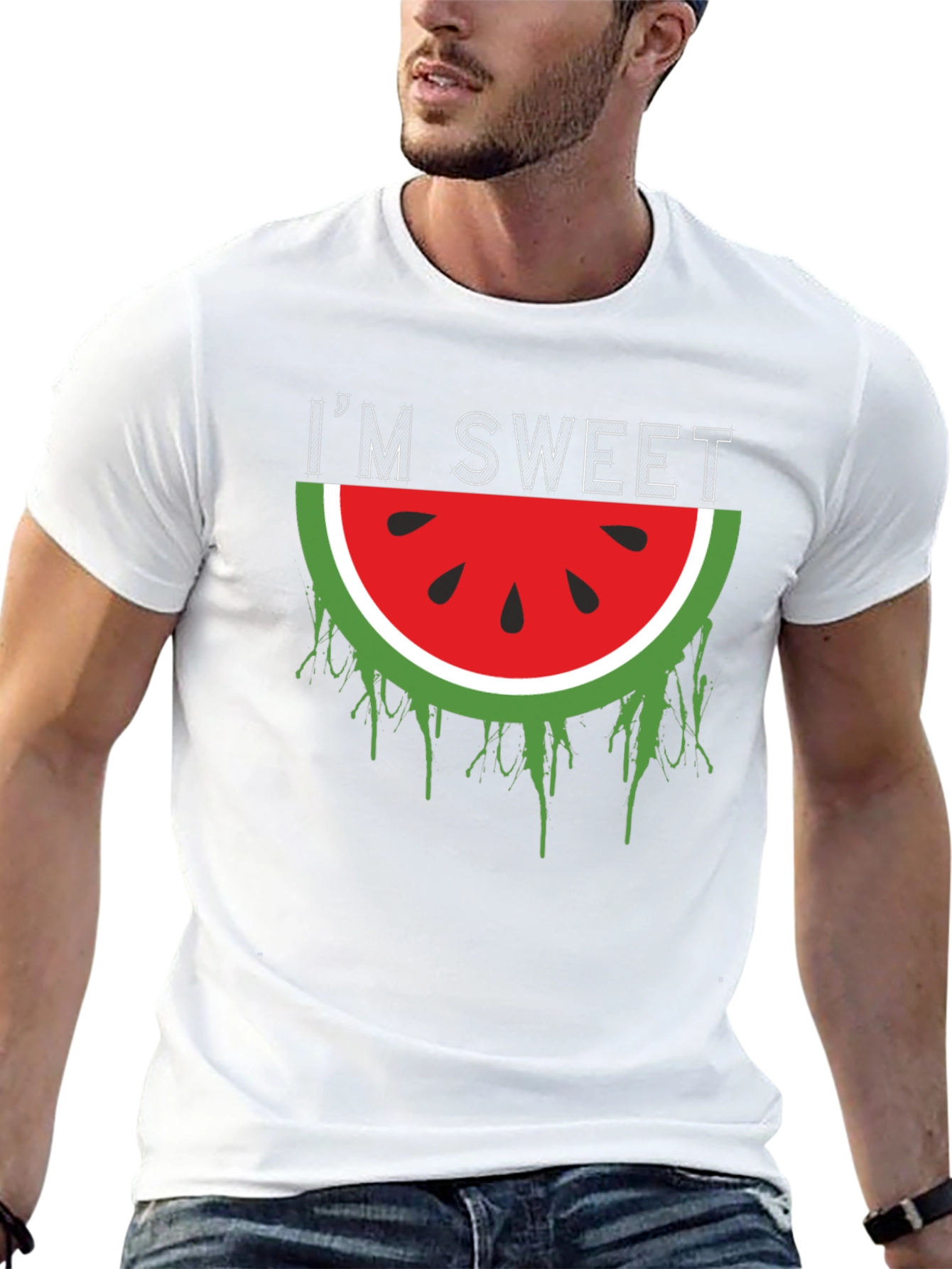 Im Sweet Watermelon Graphic Tee
