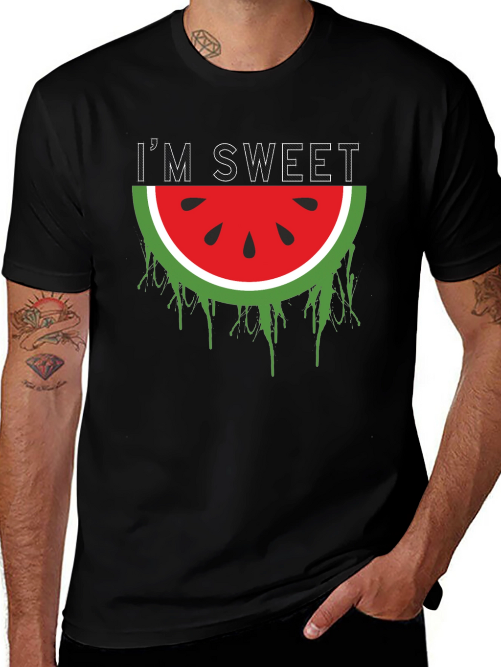 Im Sweet Watermelon Graphic Tee