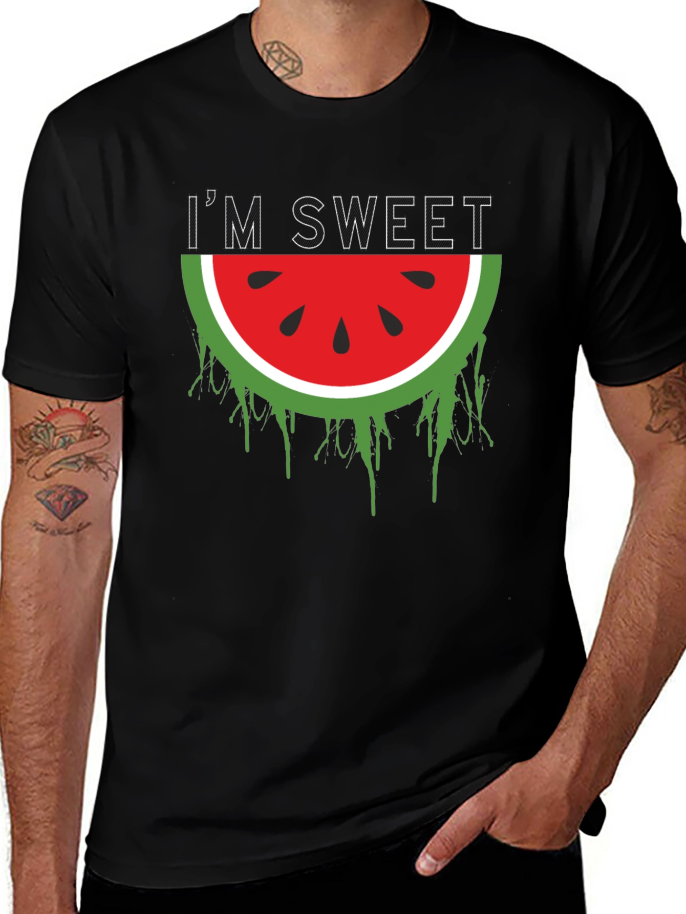 Im Sweet Watermelon Graphic Tee