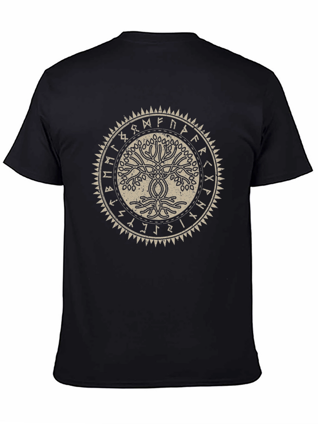 Yggdrasil Tree of Life Viking Rune T-Shirt