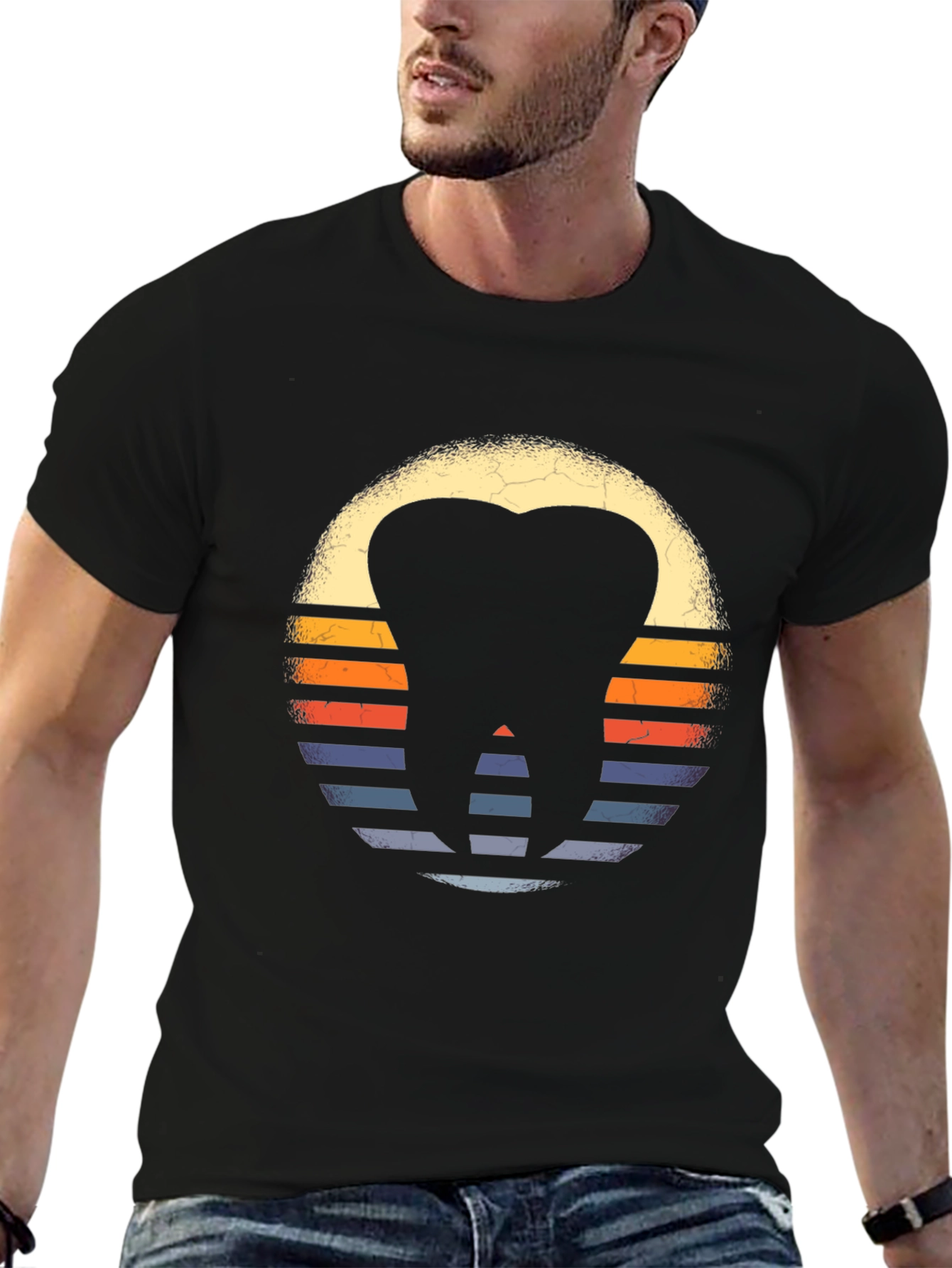 Retro Dentist Tooth Graphic Tee