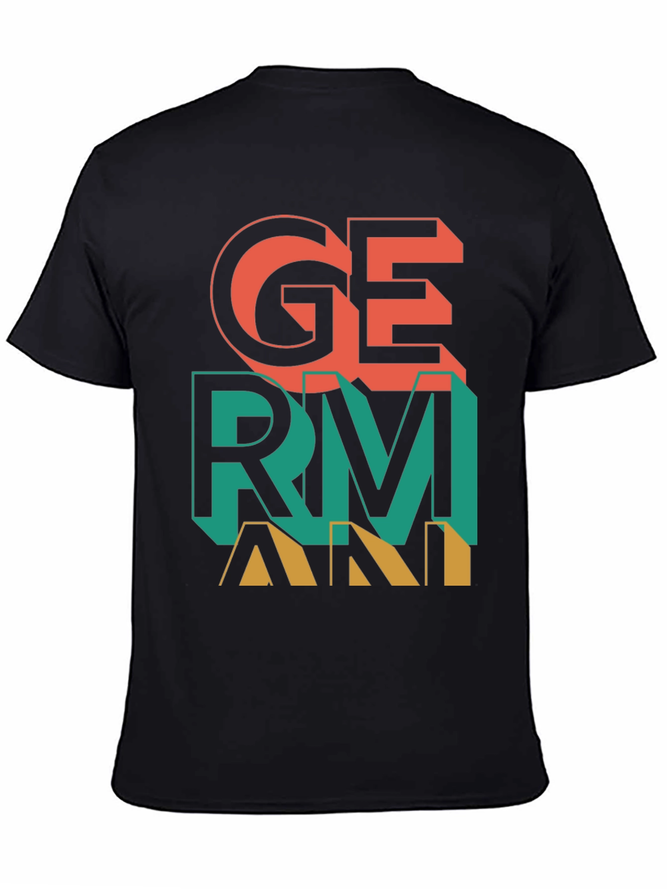 Germany Graphic Print Crew Neck T-Shirt