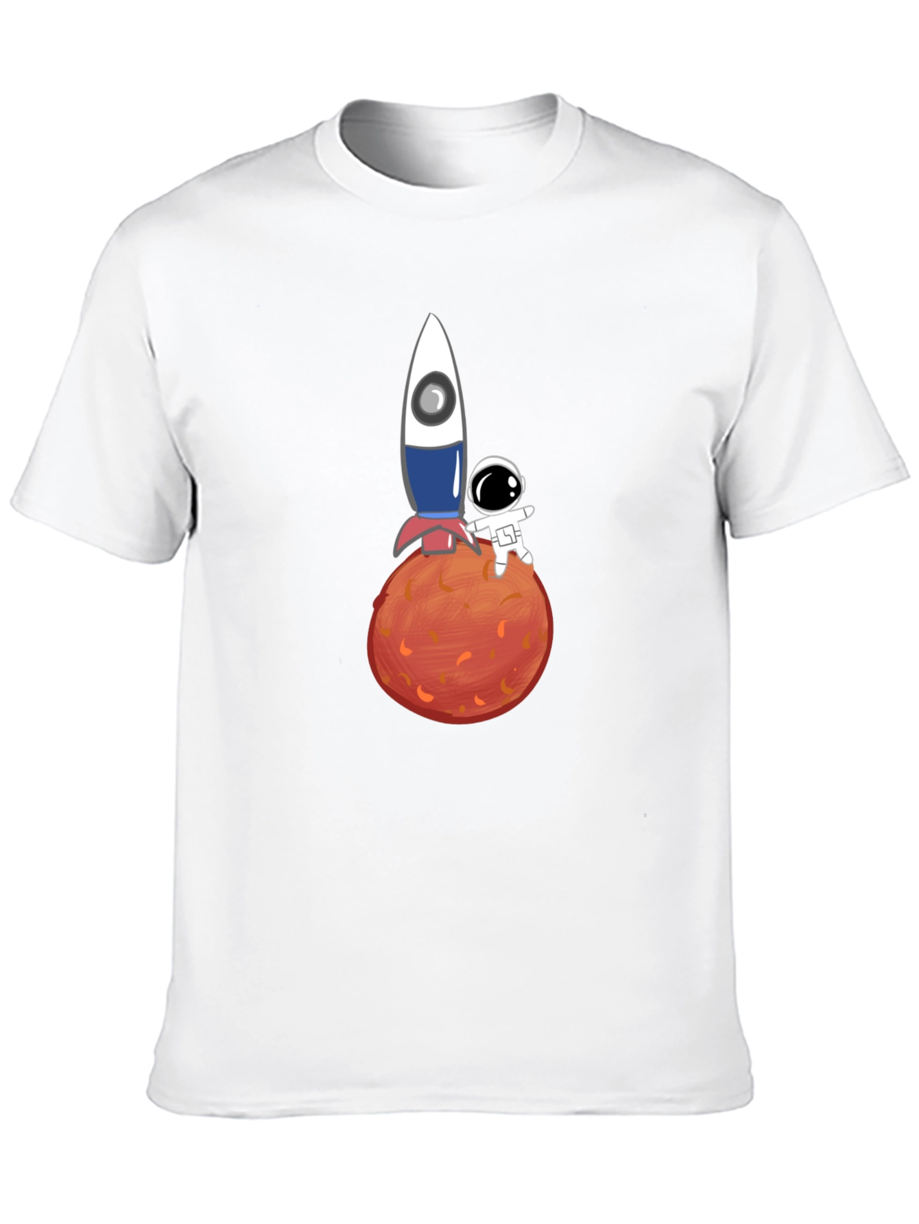Astronaut & Rocket Graphic Tee