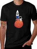 Astronaut & Rocket Graphic Tee